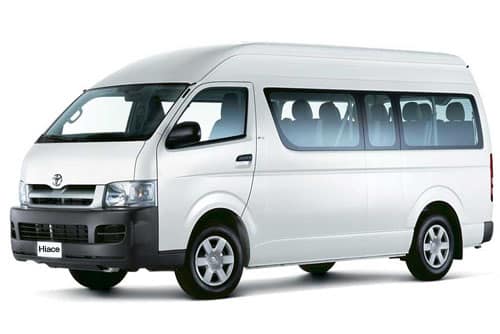 Private Bali Driver Hire Service - Totoya Hiace LTP