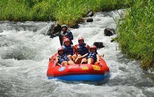 Telaga Waja River White Water Rafting Bali