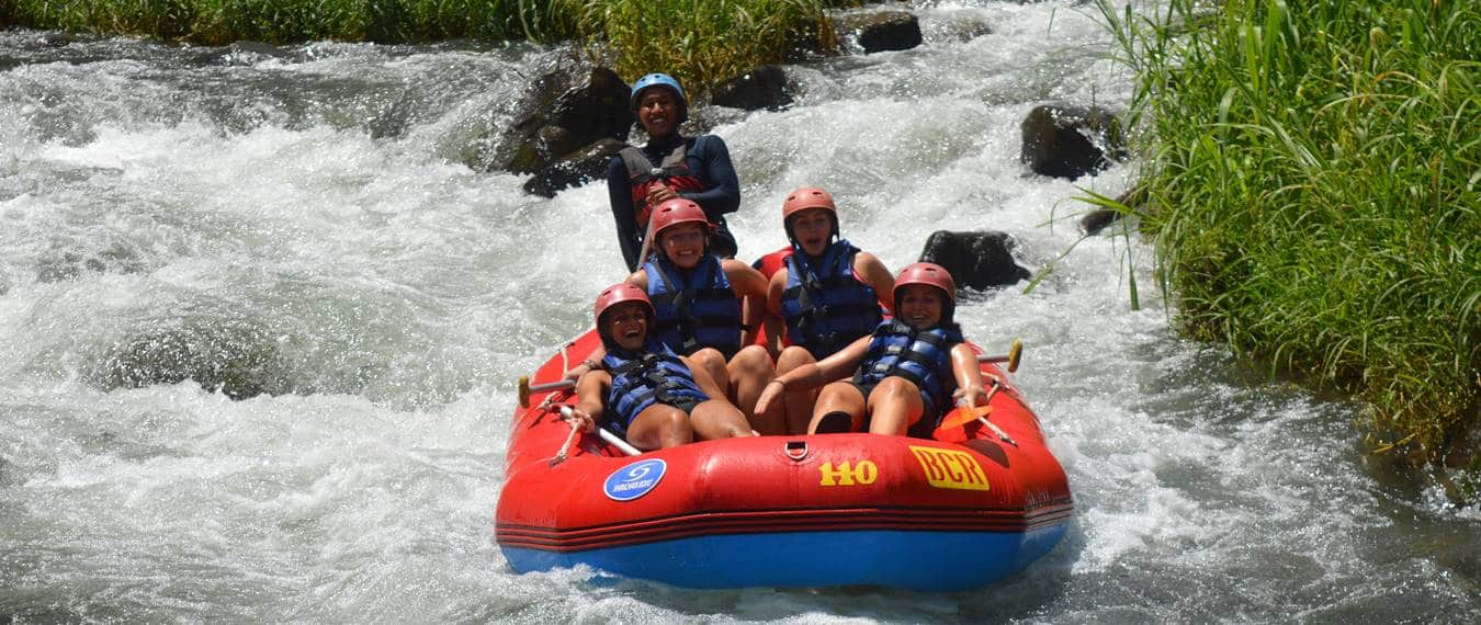 Telaga Waja River White Water Rafting Bali